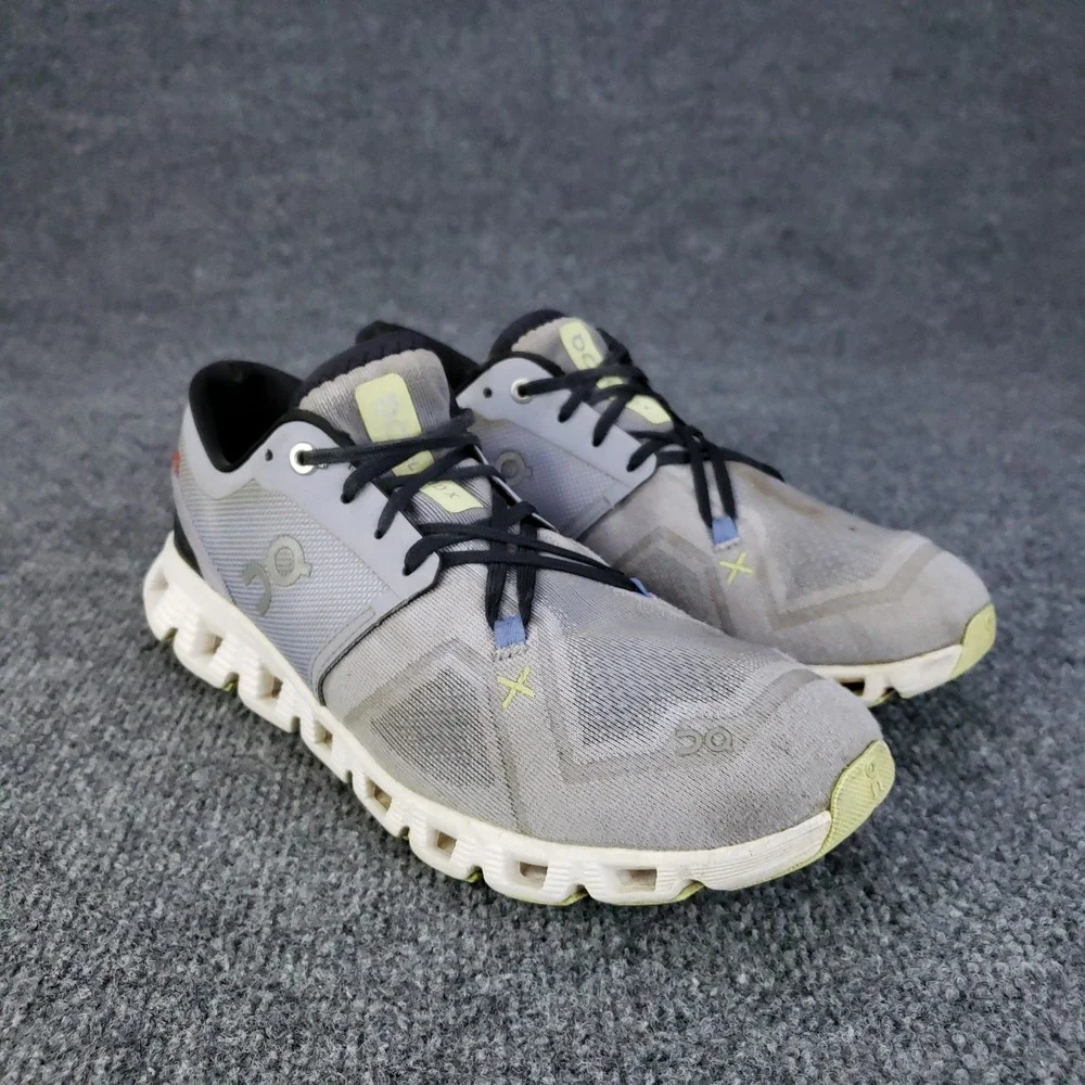 On‎ Cloud X 3 Shoes Womens Size 9 Gray Running Sneakers Lightweight Casual